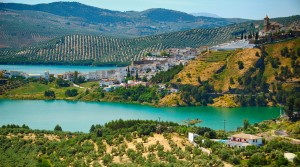 Iznajar Lake & Castle from La Celada